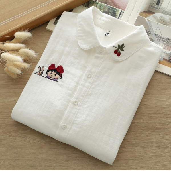 Cherry-Rabbit Work Shirt