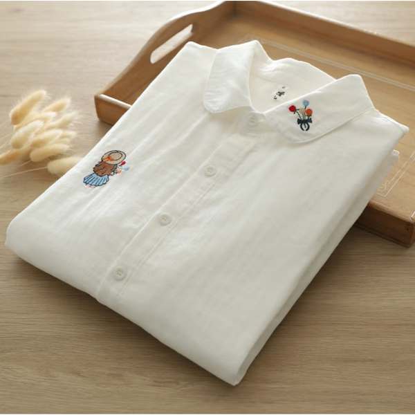 Sky Girl Work Shirt