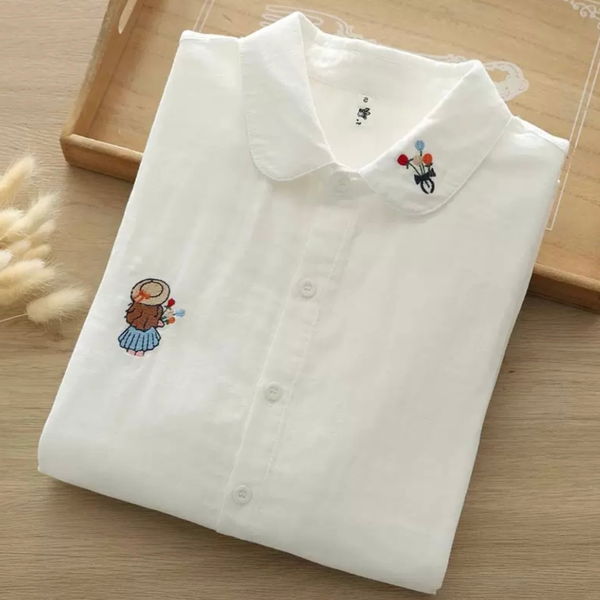 Women Shirt Sky Girl Work